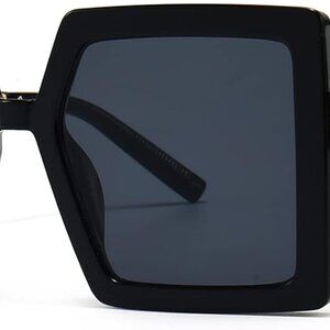 Oversized Sunglasses for Women Square Fashion Big Large Frame Sun Glasses UV400